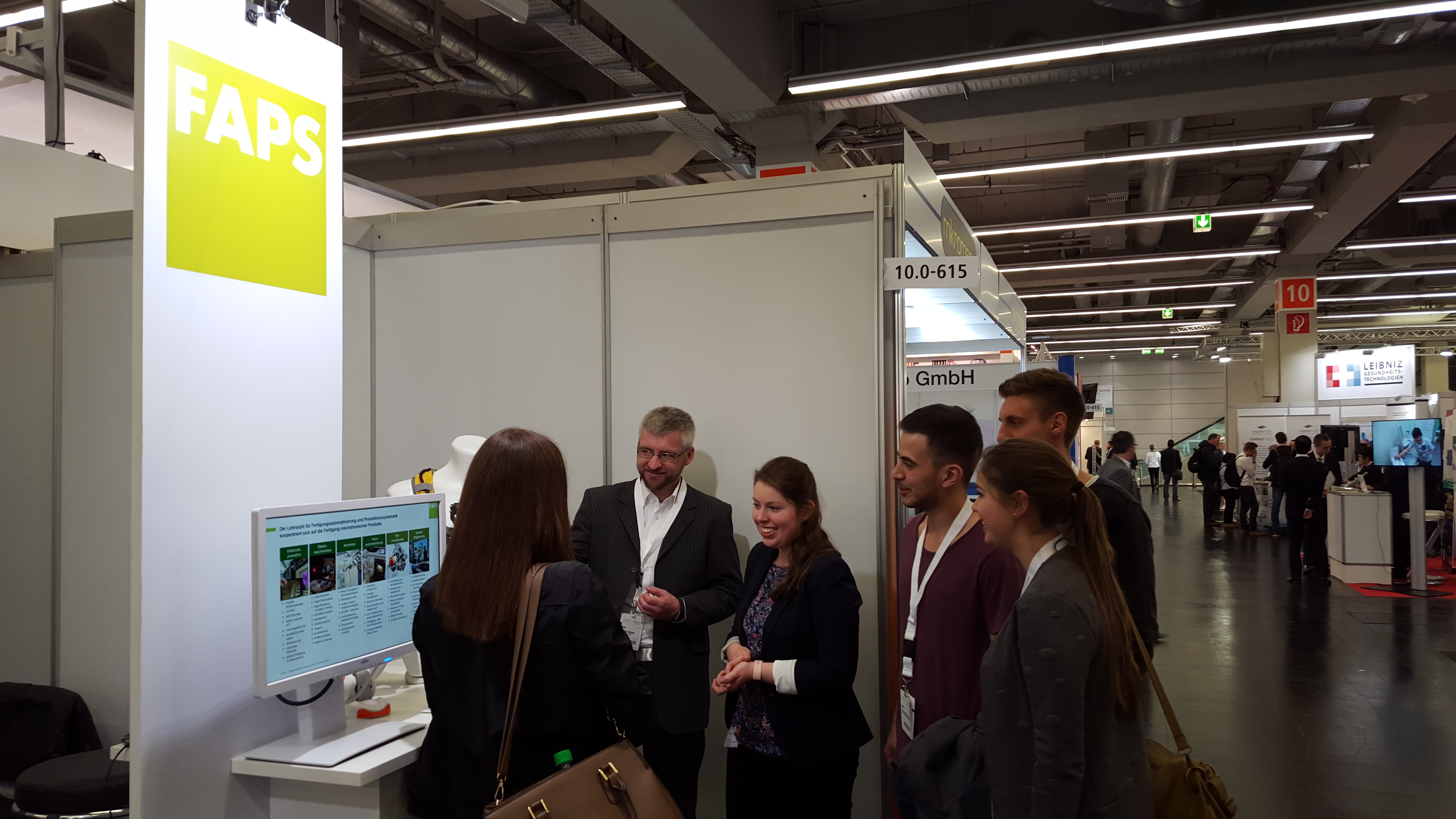 Zum Artikel "11.-12.04.2018: Das FAPS-Technologiefeld Medizintechnik präsentiert sich auf der MT-CONNECT 2018"