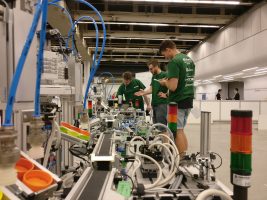 19.06.2018: RoboCup 2018 | Erster Turniertag: 3 Spiele – 3 Siege