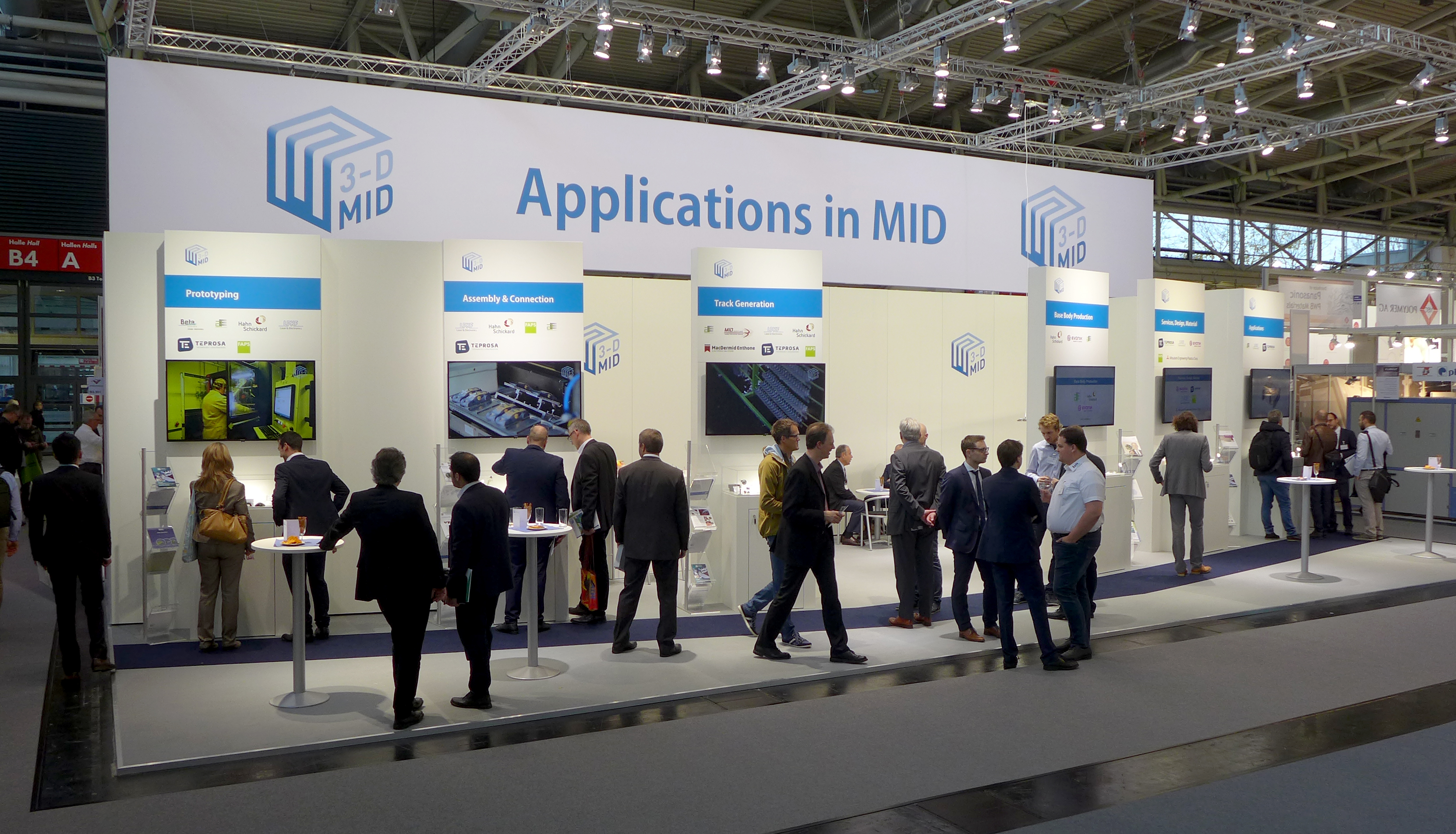 Zum Artikel "13. – 16. 11. 2018: Messeauftritt der Forschungsvereinigung 3-D MID auf der Electronica 2018 in München"