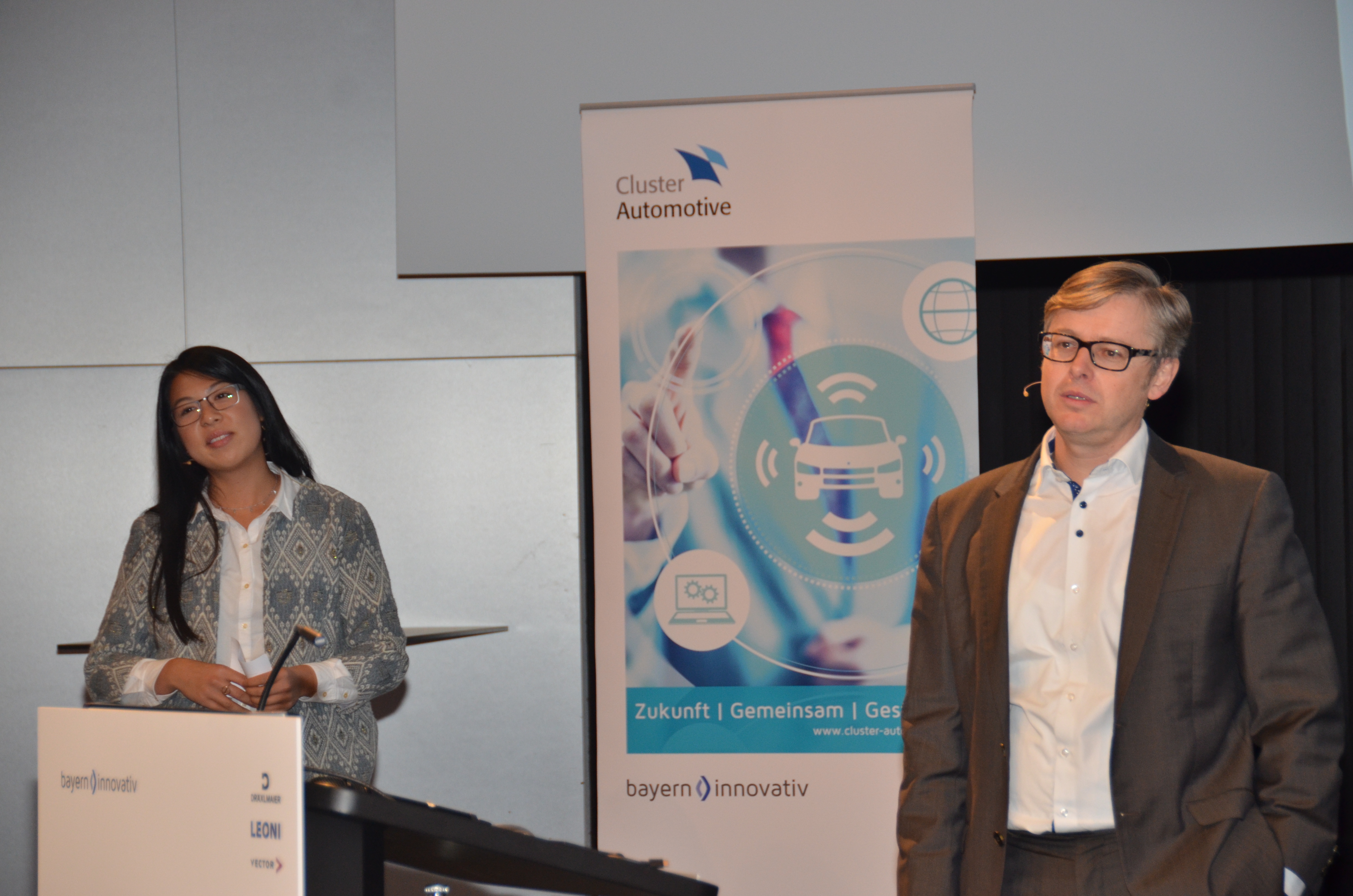 Zum Artikel "30.10.2019: Beteiligung des Forschungsbereiches Bordnetze am 22. Kooperationsforum Bordnetze bei BMW in München vom Cluster Automotive"