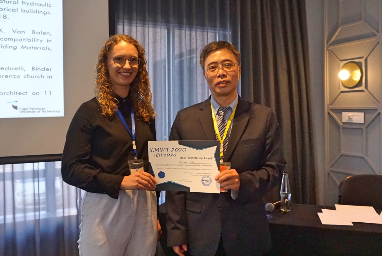 Zum Artikel "11.02.2020: Best Presentation Award der IEEE ICMIMT 2020 für Marlene Kuhn"