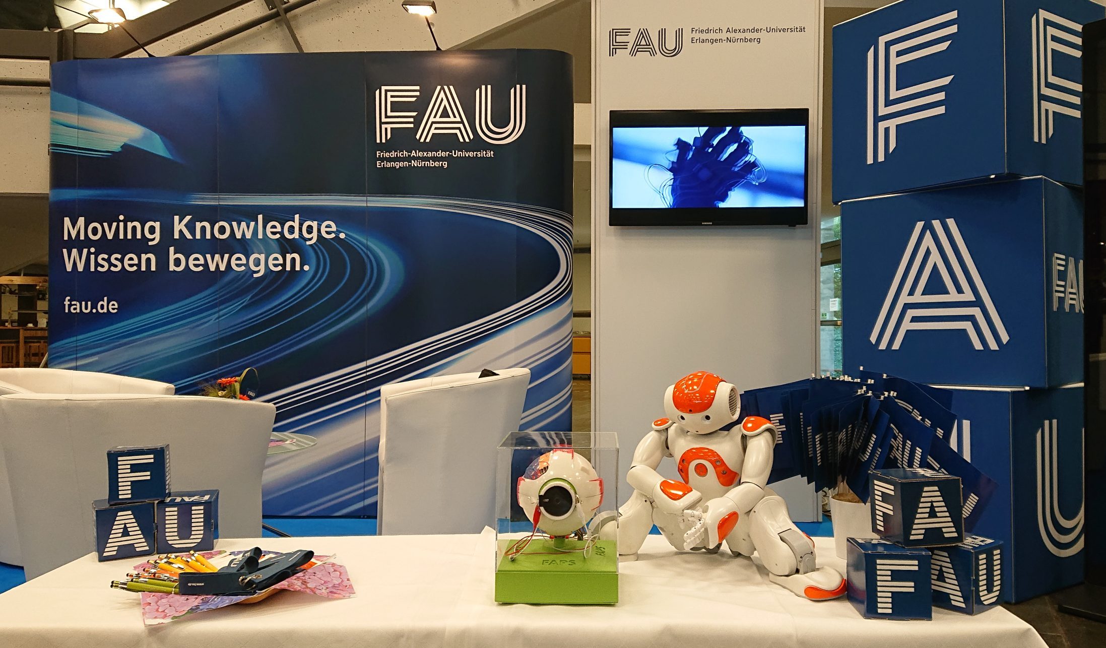 Zum Artikel "13.09.2021: Medizintechnik am FAPS unterstützt den Auftritt der FAU auf dem „Weltmarktführer Innovation Day“"
