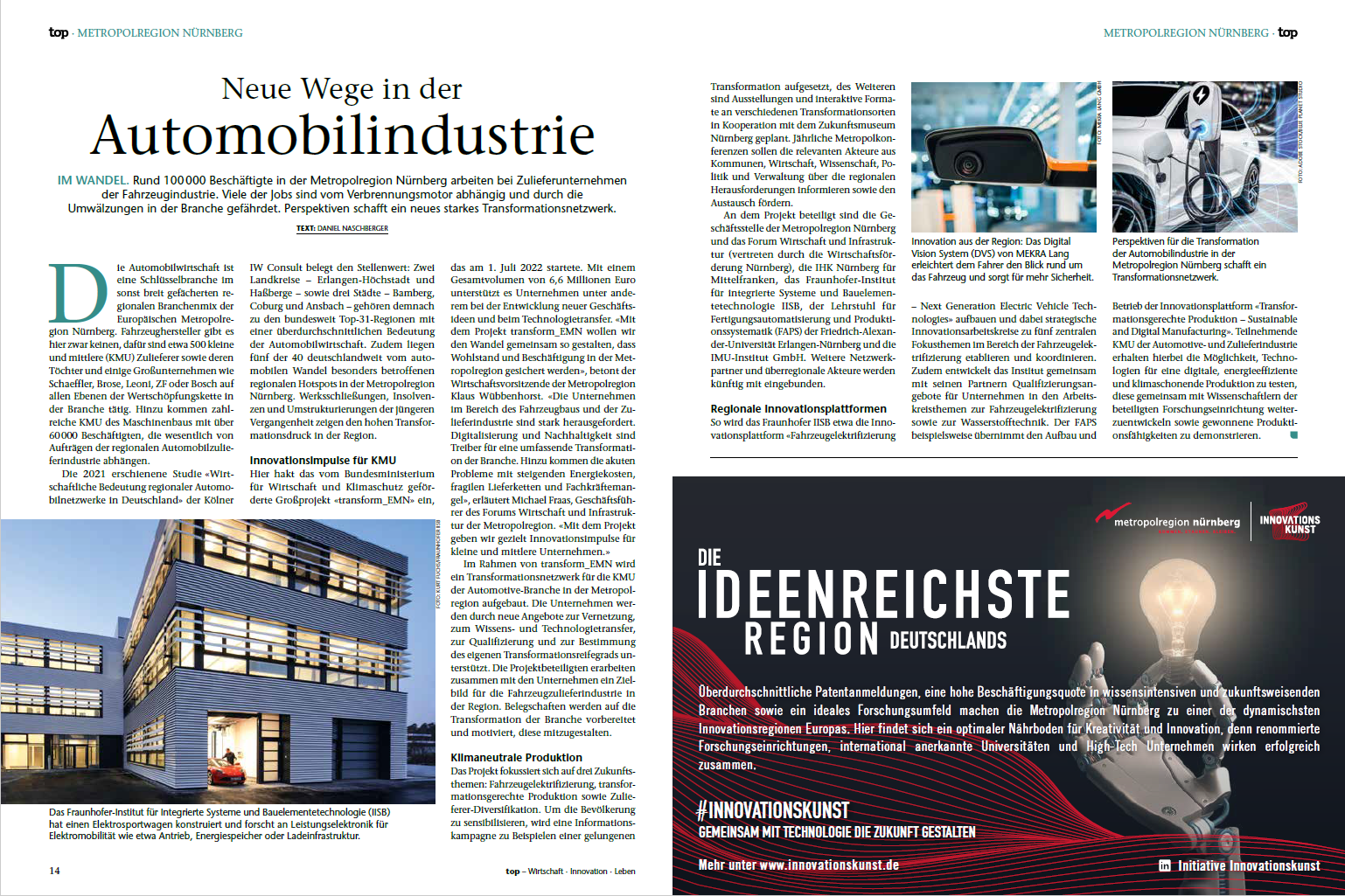 Zum Artikel "14.10.2022: Die WirtschaftsWoche berichtet über das Transformationsnetzwerk transform_EMN"