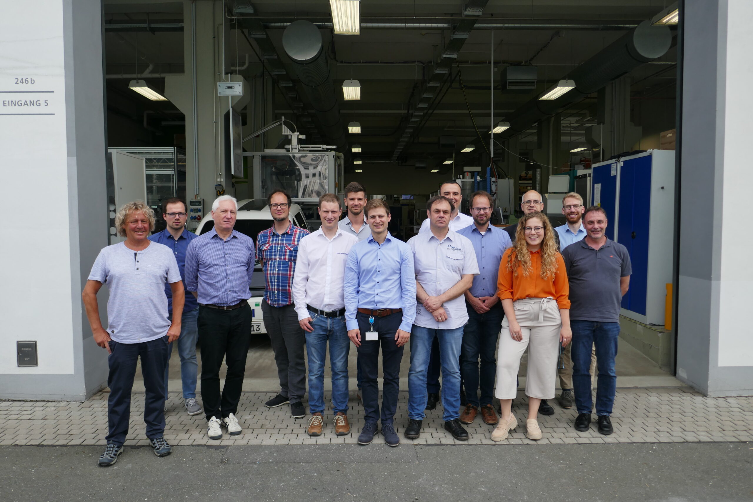 Zum Artikel "23.06.2023: Konsortialtreffen des BMWK-Projektes FlaMe auf AEG in Nürnberg"