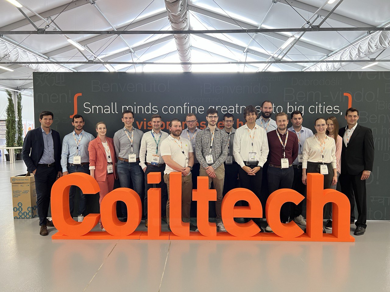 Zum Artikel "20.09.2023: Forschungsbereich Elektromaschinenbau stellt auf der COILTECH 2023 aus"