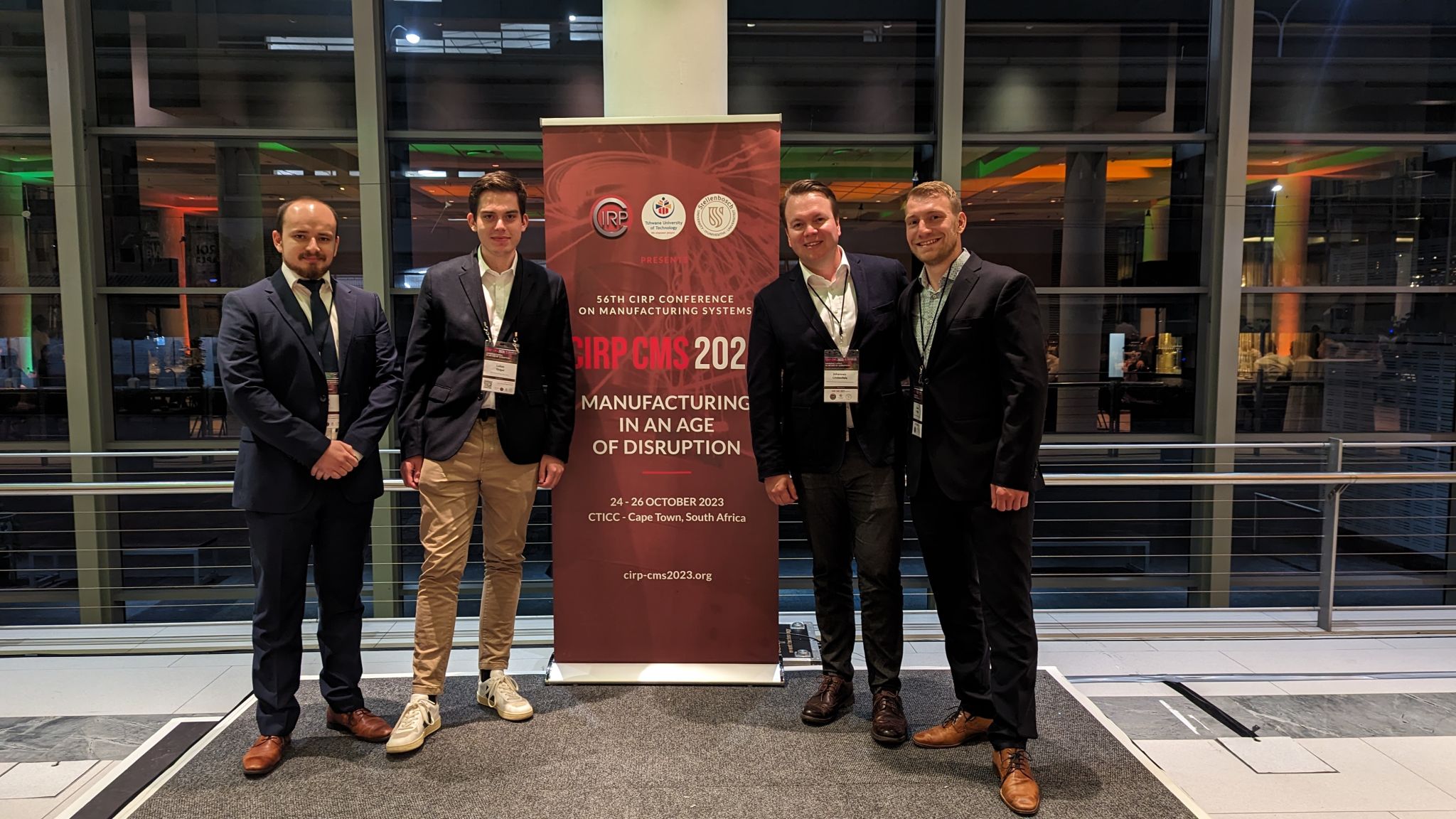 Zum Artikel "24.-26.10.2023: FAPS bei der CIRP Conference on Manufacturing Systems (CIRPCMS) 2023 in Kapstadt"