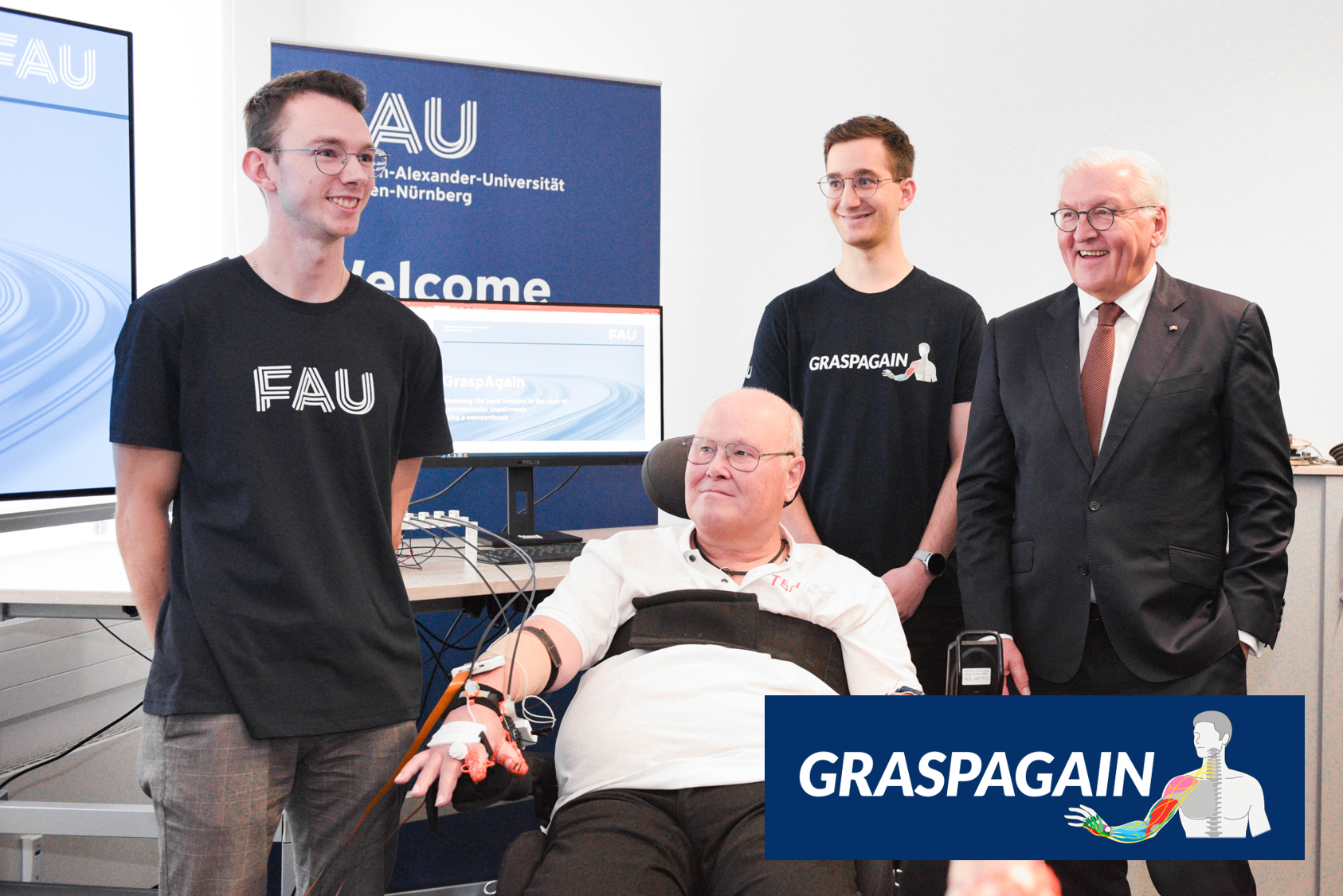 Zum Artikel "01.12.2023: Forschungsprojekt “GraspAgain” gestartet"