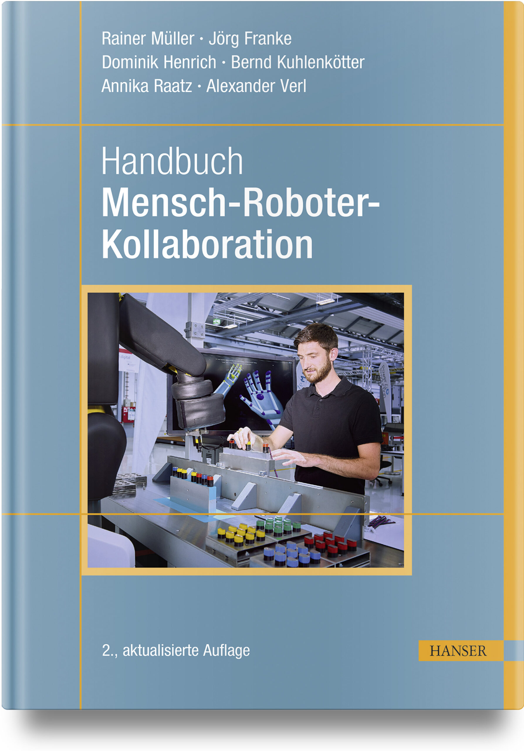 Zum Artikel "08.12.2023: Zweite, aktualisierte Auflage des Handbuchs “Mensch-Roboter-Kollaboration”"