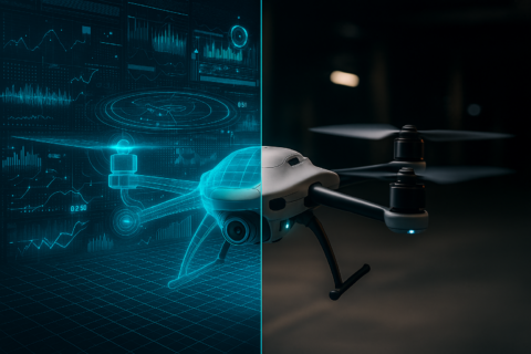 Zum Artikel "BA/PA/MA: Modellbildung, Systemanalyse und KI-Basierte Flugsicherheit für autonome Drohnen zum sicheren Sim2Real Transfer Agenten-basierter Systeme"