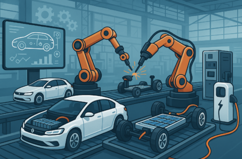 Zum Artikel "15.07.2025: Drei E|PTS Professoren im Digitalen Thementalk zur Zukunft der Elektromobilitätsproduktion"